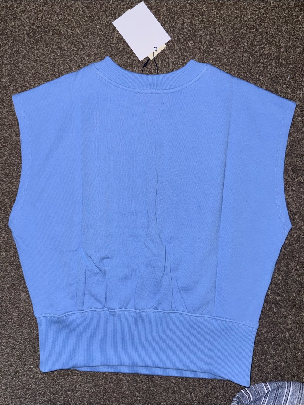 Anthropologie Nation Los Angeles Nadia Waisted Sweatshirt - Picture 5 of 6